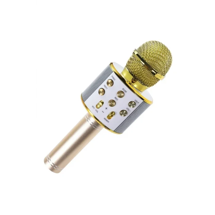 BUĞZ Bluetooth bağlantılı mavi karaoke mikrofon 2 yıl garantili - Elektronik - Müzik Sistemleri