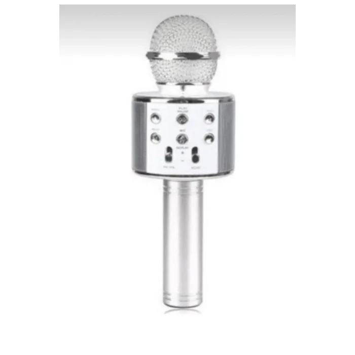 BUĞZ Bluetooth bağlantılı metalik karaoke mikrofon 2 yıl garantili - Elektronik - Müzik Sistemleri