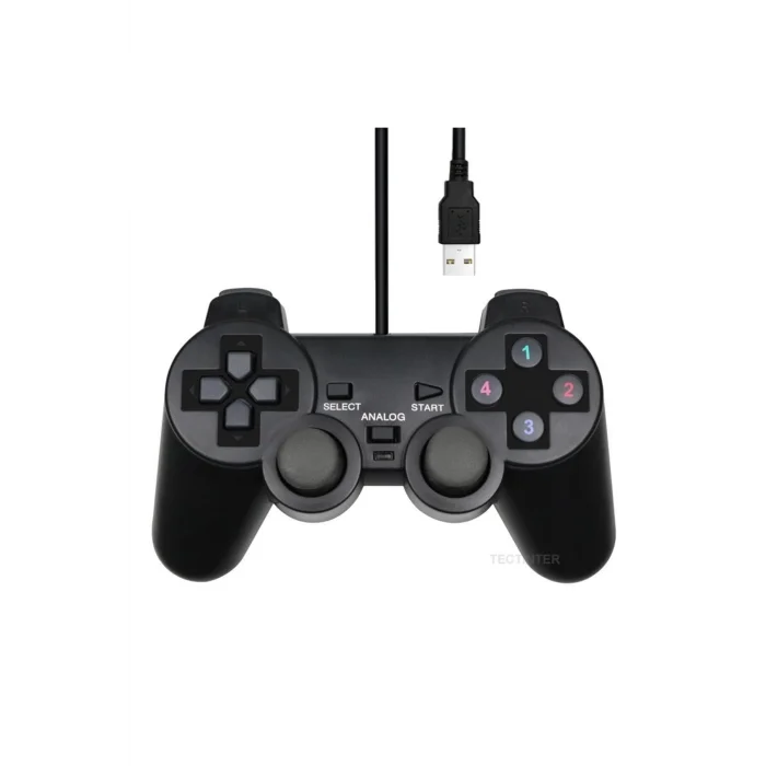 BUĞZ Bluetooth bağlantılı metalik renkli PC uyumlu titreşimli analog joystick oyun kolu