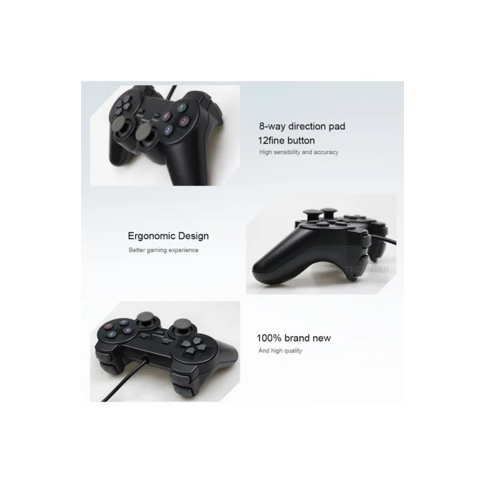 BUĞZ Bluetooth bağlantılı metalik renkli PC uyumlu titreşimli analog joystick oyun kolu
