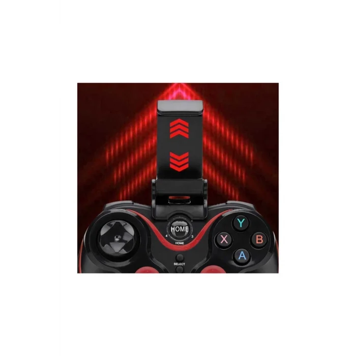 BUĞZ Bluetooth bağlantılı siyah gamepad, PC uyumlu, telefon standı dahil, 1 yıl garantili