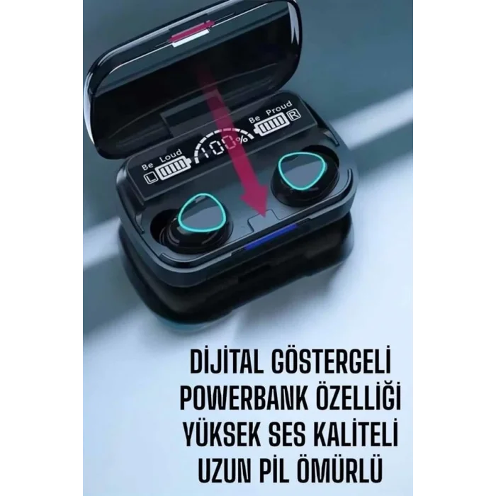 BUĞZ Bluetooth Bağlantılı Suya Dayanıklı, Uzun Pil Ömürlü Kablosuz Kulaklık