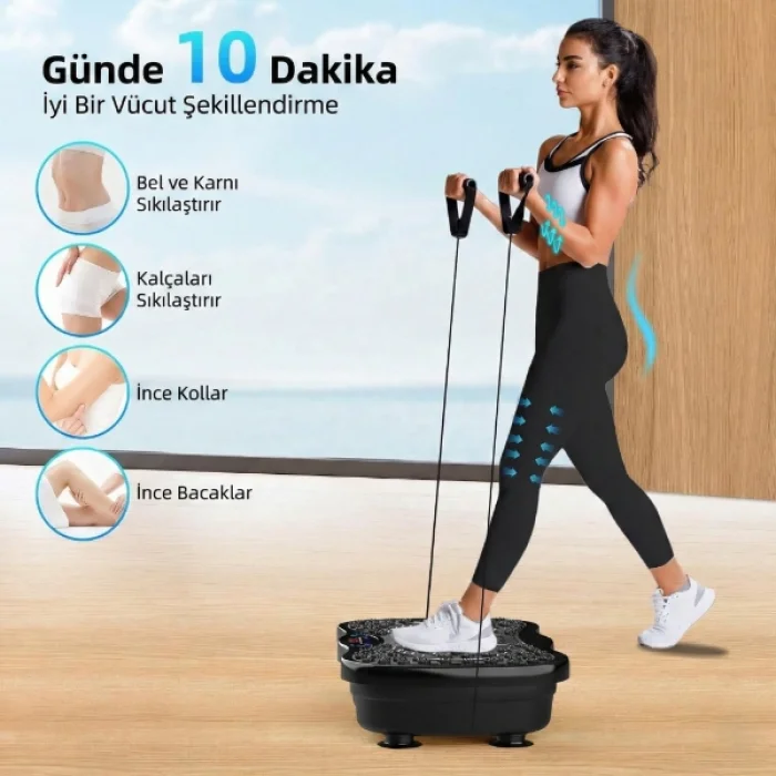BUĞZ Bluetooth Bağlantılı Titreşimli Egzersiz Aleti
