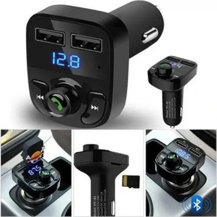 BUĞZ Bluetooth Fm Transmitter Car X8