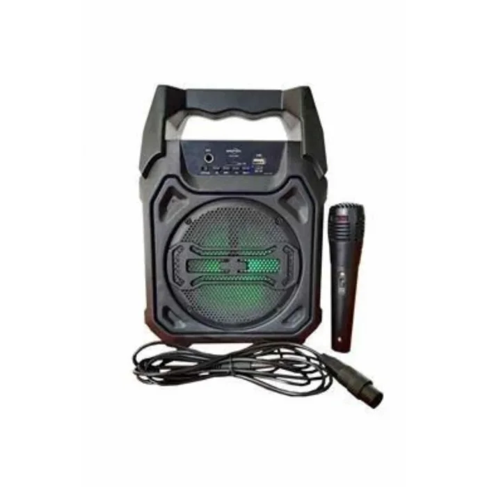  Bluetooth Hoparlör Led Işıklı Taşınabilir Kablosuz Speaker Uzun Pil Ömrü