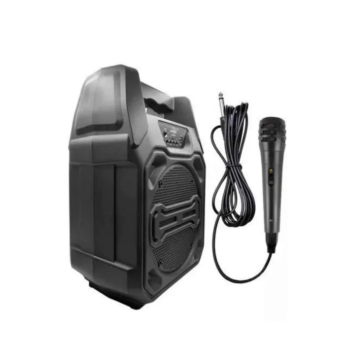 BUĞZ Bluetooth Hoparlör Led Işıklı Taşınabilir Kablosuz Speaker Uzun Pil Ömrü - BUĞZ