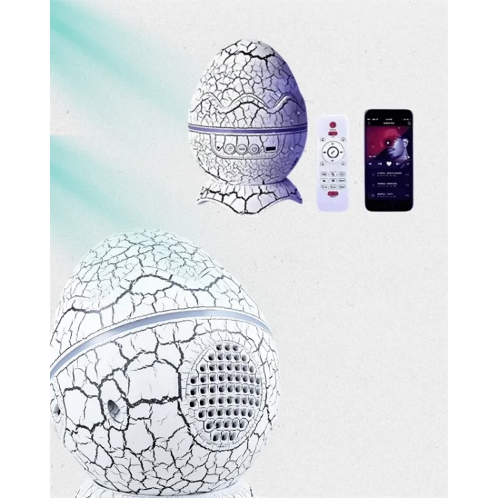  Bluetooth Hoparlör Özellikli 7 Renkli Gece Aydınlatması