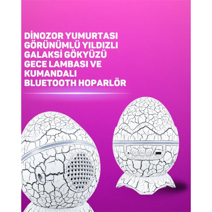 BUĞZ Bluetooth Hoparlör Özellikli 7 Renkli Gece Aydınlatması - BUĞZ
