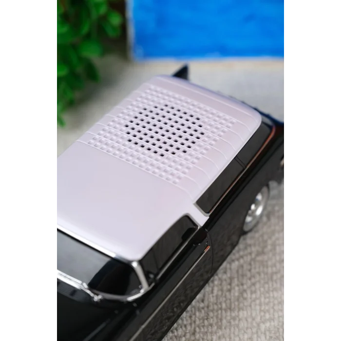 BUĞZ Bluetooth hoparlör siyah 10W çıkışlı, FM radyo, SD kart, USB destekli, 5 saat dinleme