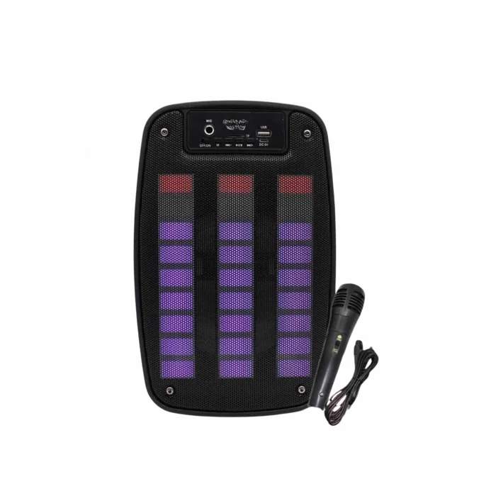 BUĞZ Bluetooth Hoparlör Taşınabilir Şarjlı Işıklı Büyük Boy Yüksek Ses Kaliteli - BUĞZ