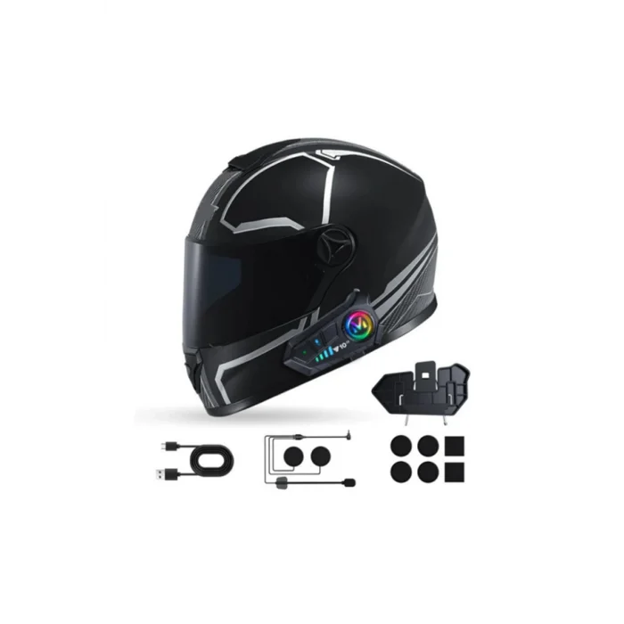 BUĞZ Bluetooth intercom seti 2 yıl garantili motosiklet iletişim cihazı çiftli paket Süresi