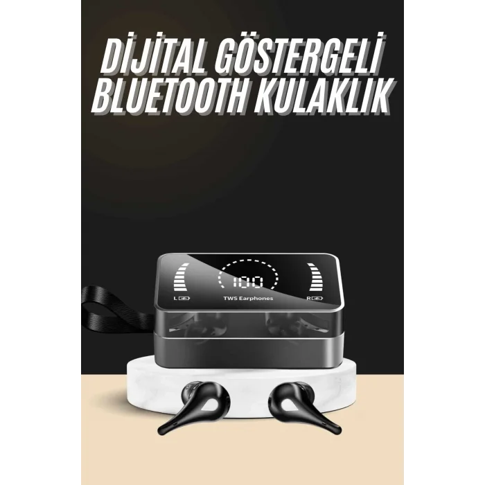  Bluetooth Kulaklık Anc Özelliği Powerbank Özelliği Aynalı Dijital Göstergeli