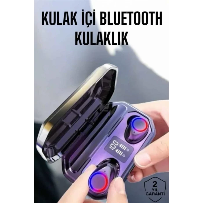 BUĞZ Bluetooth Kulaklık ANC Özelliği Yüksek Ses Kaliteli Uzun Pil Ömrü - BUĞZ
