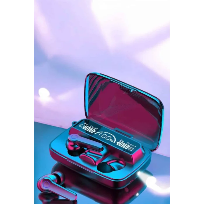  Bluetooth Kulaklık Dijital Göstergeli Kablosuz Uzun Pil Ömrü