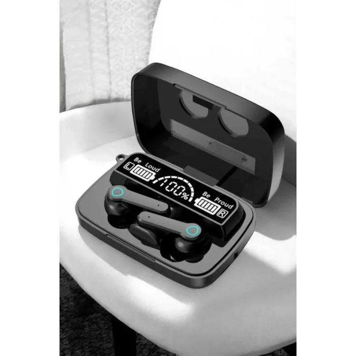  Bluetooth Kulaklık Dijital Göstergeli Kablosuz Uzun Pil Ömrü