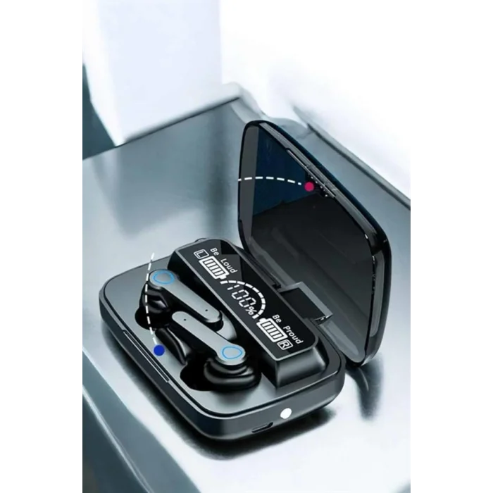 BUĞZ Bluetooth Kulaklık Dijital Göstergeli Kablosuz Uzun Pil Ömrü - BUĞZ