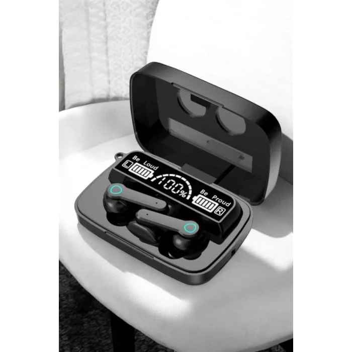 BUĞZ Bluetooth Kulaklık Dijital Göstergeli Kablosuz Uzun Pil Ömrü - BUĞZ