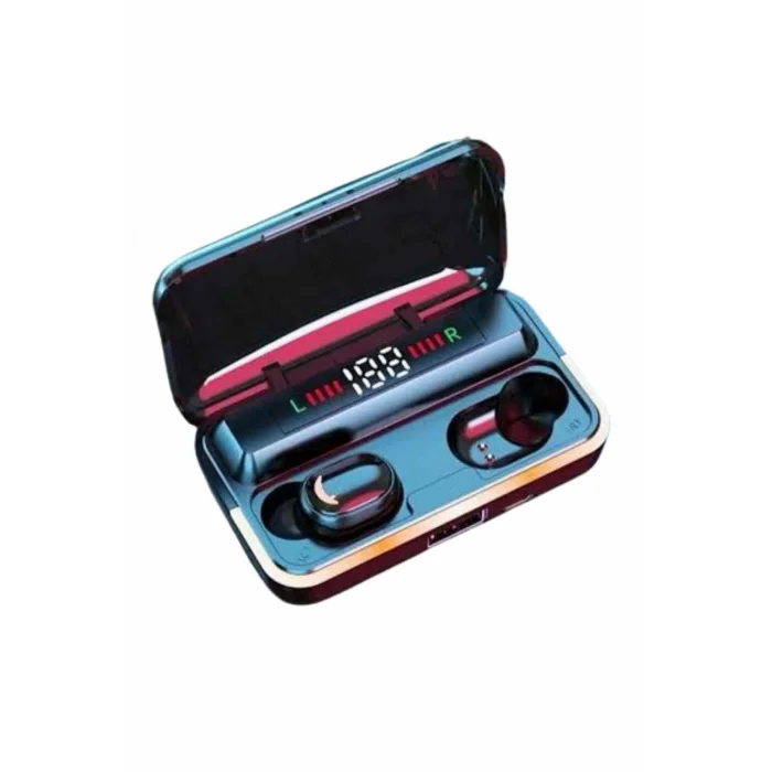  Bluetooth Kulaklık Dijital Şarj Göstergeli Powerbankli Bass Özellikli Kablosuz Kulakiçi 5.1 Mikrofonlu