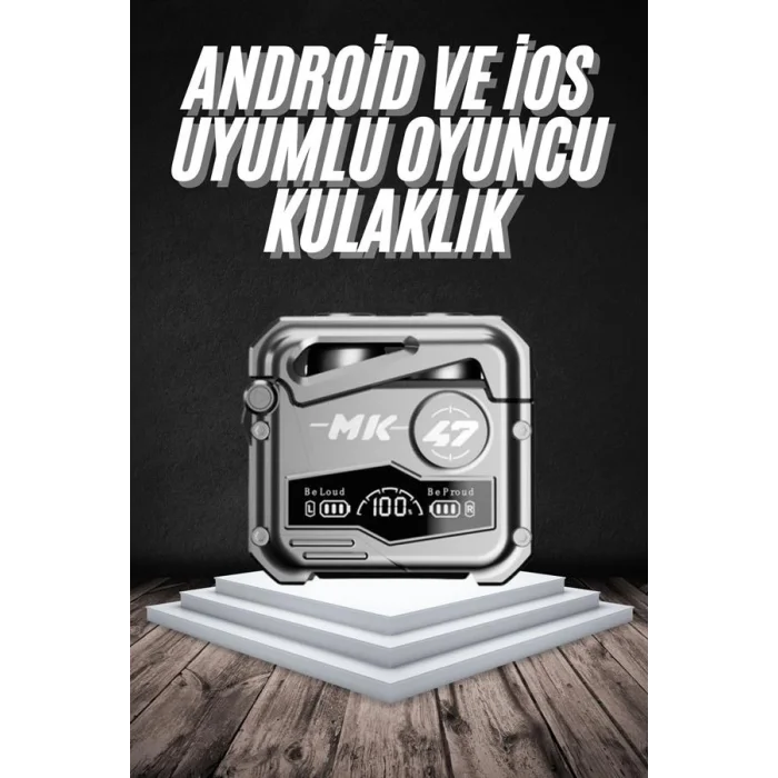 BUĞZ Bluetooth Kulaklık Dokunmatik Kontrol Tws kablosuz kulaklık Hi-fi Stereo - BUĞZ