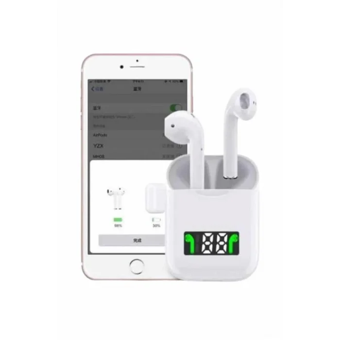  Bluetooth Kulaklık Dokunmatik Kontrol Uzun Pil Ömrü Dijital Göstergeli