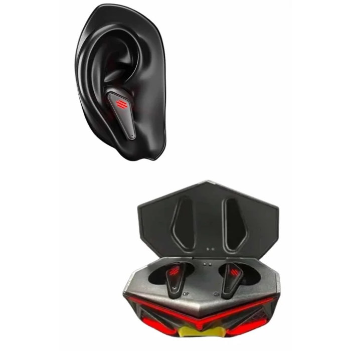  Bluetooth Kulaklık HD Ses Kaliteli Işıklı Metal Kasa Ios Android Uyumlu Mikrofonlu