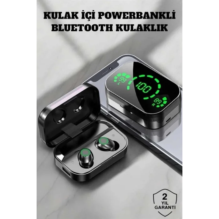 BUĞZ Bluetooth Kulaklık Mikrofonlu Dokunmatik Kontrol ANC Özelliği