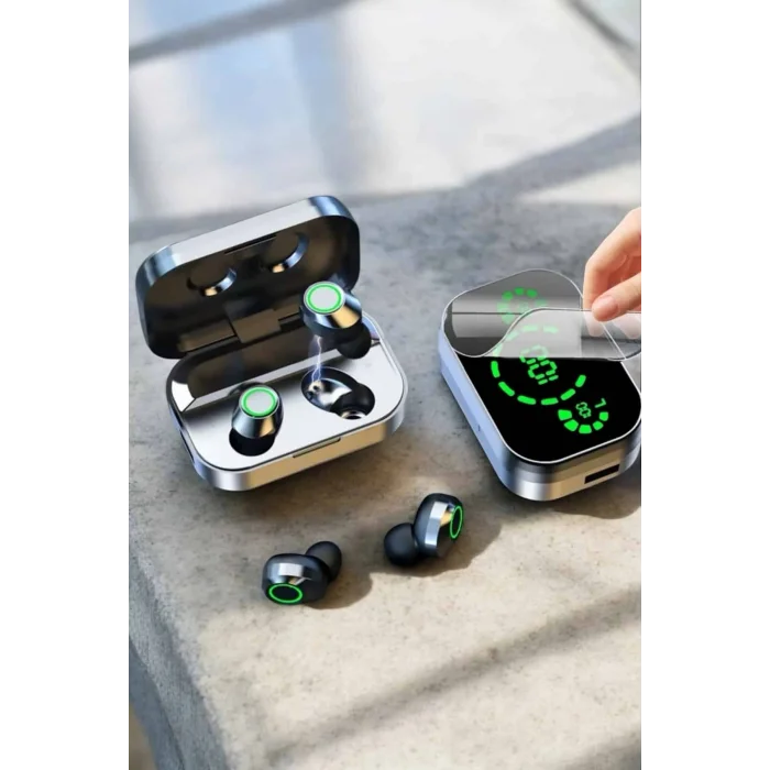 BUĞZ Bluetooth Kulaklık Mikrofonlu Dokunmatik Kontrol ANC Özelliği