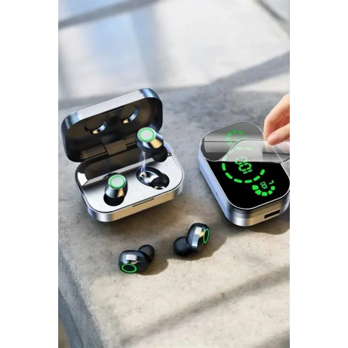 BUĞZ Bluetooth Kulaklık Mikrofonlu Dokunmatik Kontrol ANC Özelliği