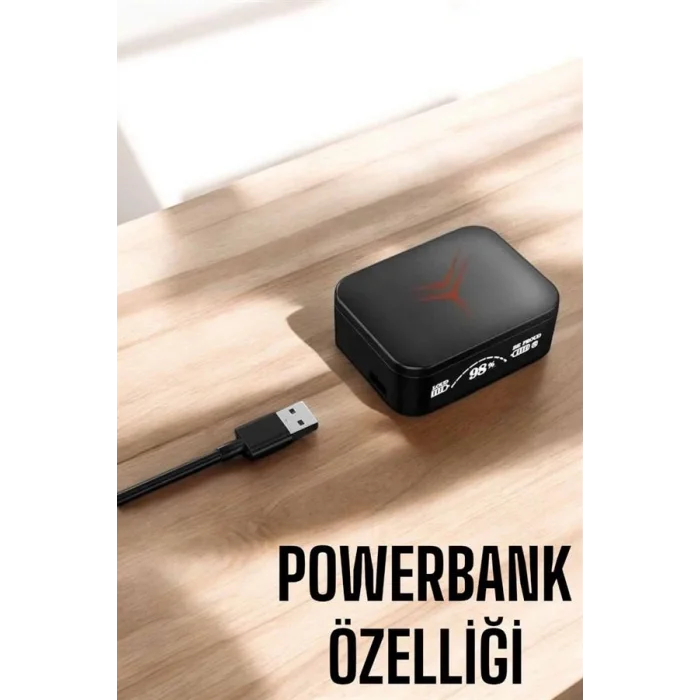 BUĞZ Bluetooth Kulaklık Powerbank Özelliği Yüksek Ses Kaliteli TWS Kulaklık - BUĞZ