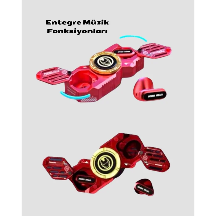 BUĞZ Bluetooth Müzikli Spinner – Stres Azaltıcı, Işıklı ve Dayanıklı Tasarım