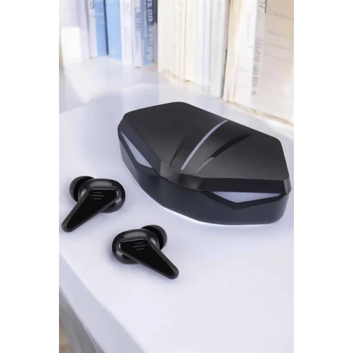 BUĞZ Bluetooth Oyuncu Kulaklığı Led Işıklı Kablosuz ANC Özelliği
