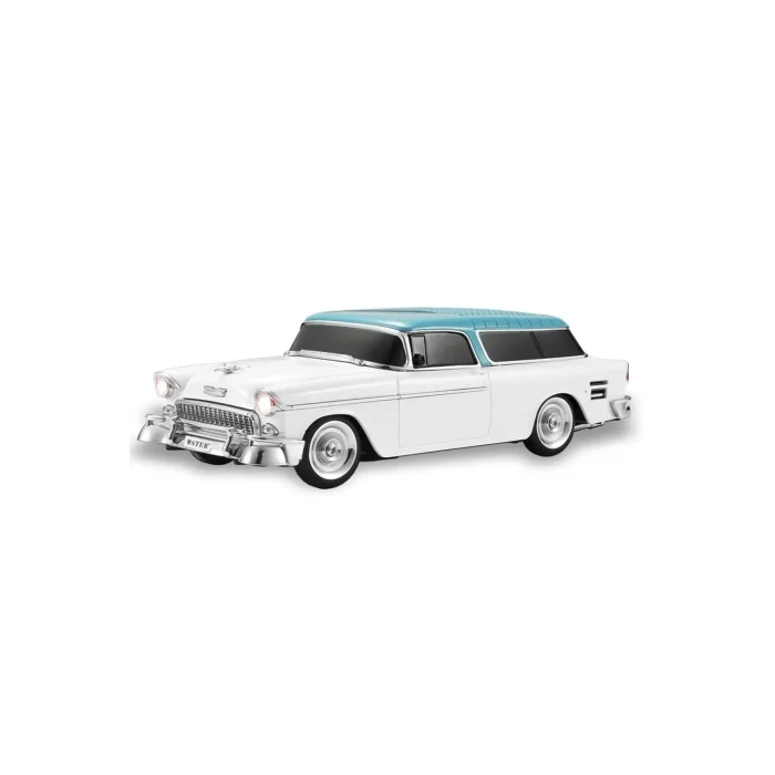 BUĞZ Bluetooth özellikli beyaz nostaljik araba tasarımlı hoparlör 10W FM radyo SD kart USB