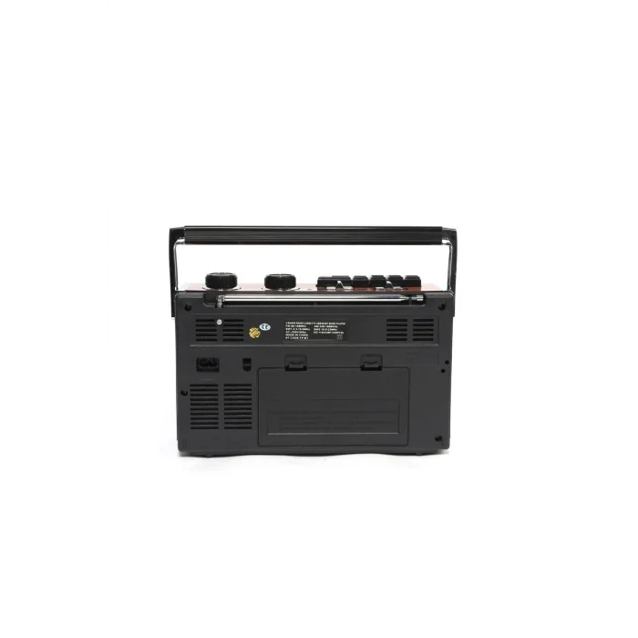 BUĞZ Bluetooth özellikli kahverengi nostaljik kaset çalar USB SD TF kart FM AM SW1-2 radyo 2 yıl