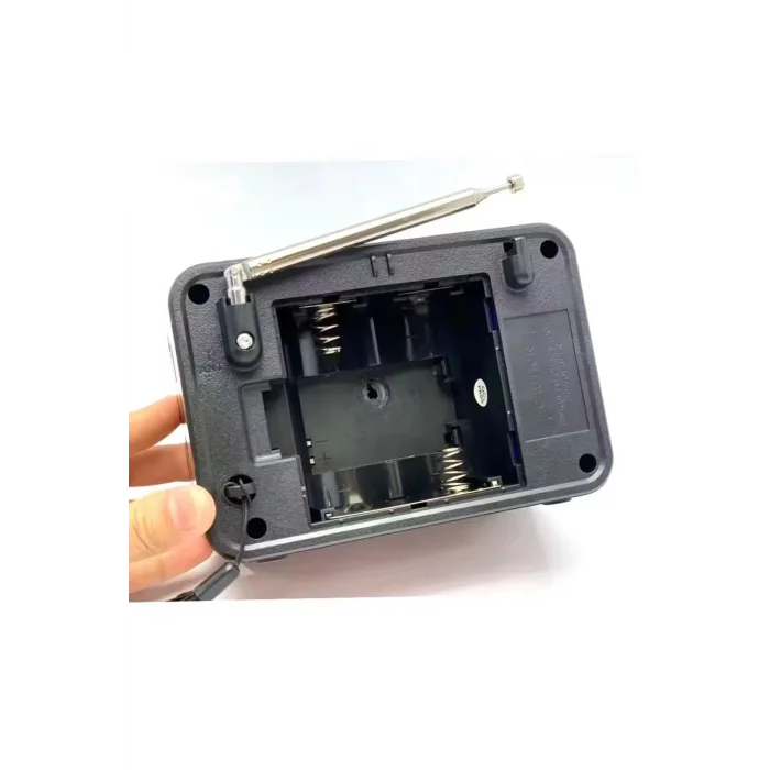 BUĞZ Bluetooth özellikli kahverengi taşınabilir nostaljik radyo MP3 çalar 2 yıl garantili