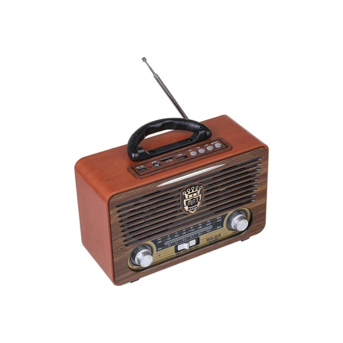 BUĞZ Bluetooth özellikli USB ve SD girişli nostaljik radyo, 2 yıl garantili - Elektronik