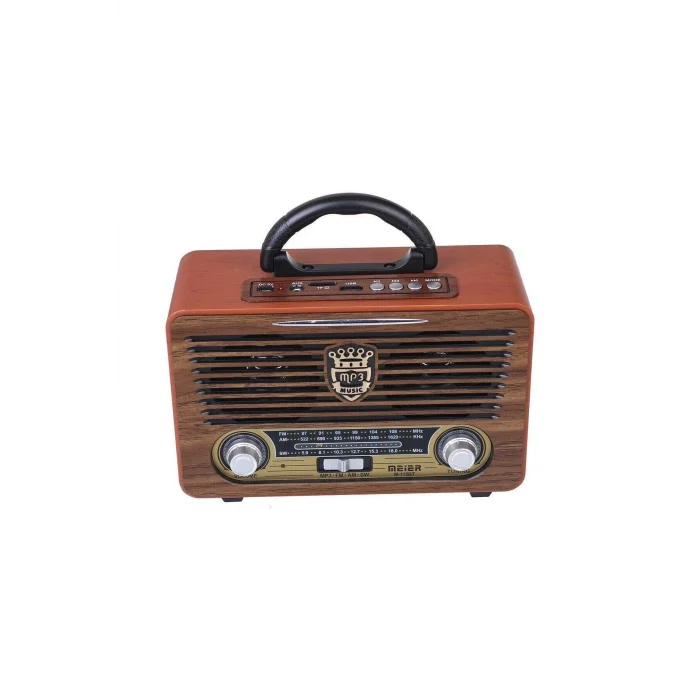 BUĞZ Bluetooth özellikli USB ve SD girişli nostaljik radyo, 2 yıl garantili - Elektronik