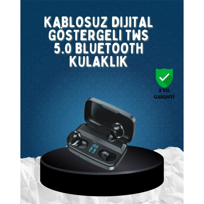 BUĞZ Bluetooth V5.0 Teknolojili Parmak Dokunmatik Kontrol Kulaklık Seti