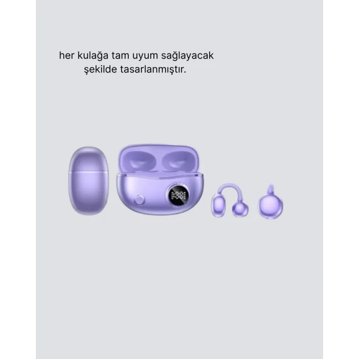 BUĞZ Bluetooth YXG10 Kulak Arkası Tasarım Cilt Dostu Silikon Hafif Yapı