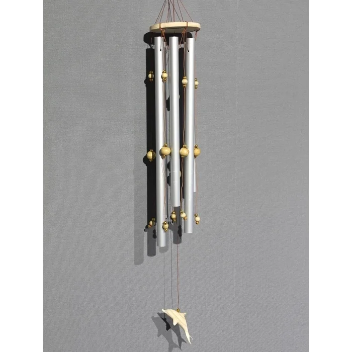 BUĞZ Boncuklu Metal Rüzgar Çanı 3dıarta-28