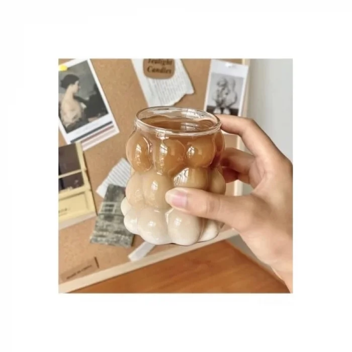  Borosilikat Bubble Bardak