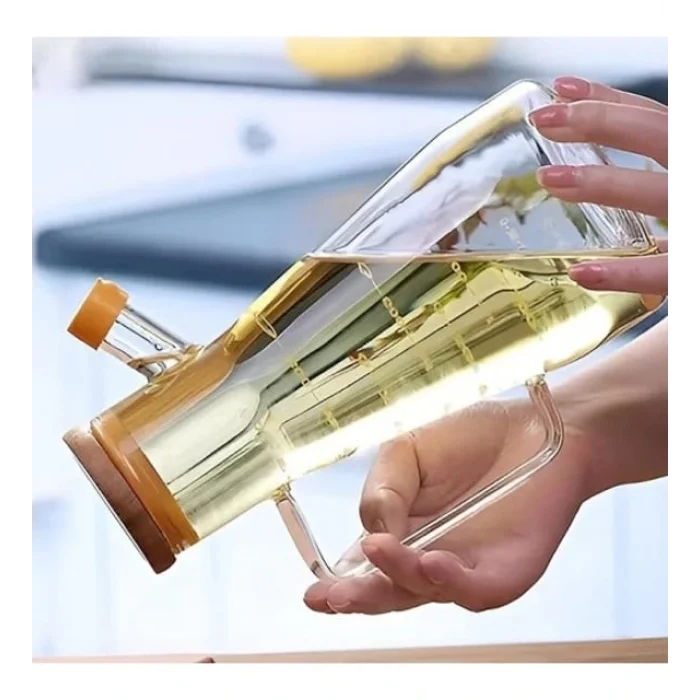 BUĞZ Borosilikat Cam 900 ml. Yağdanlık