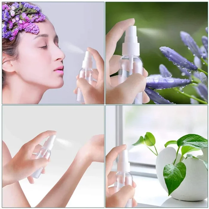 BUĞZ Boş Sprey Şişesi - Plastik - 50 ml - Şeffaf