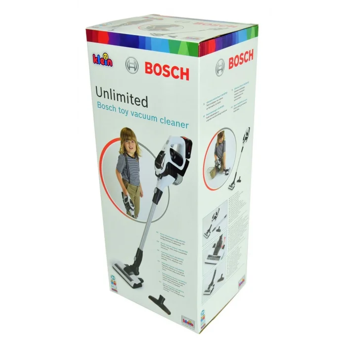  Bosch Oyuncak Sesli Işıklı Beyaz Elektrik Süpürgesi - S00006812