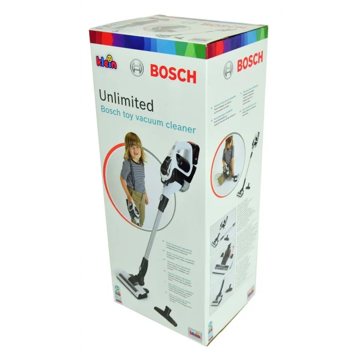  Bosch Oyuncak Sesli Işıklı Beyaz Elektrik Süpürgesi - S00006812