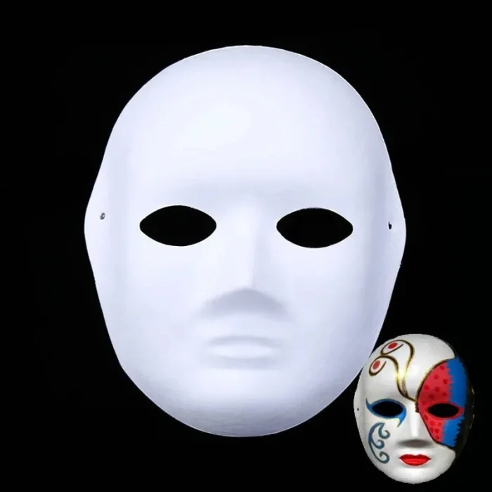 BUĞZ Boyanabilir Surat Model Maske – Lastikli | Kendin Tasarla