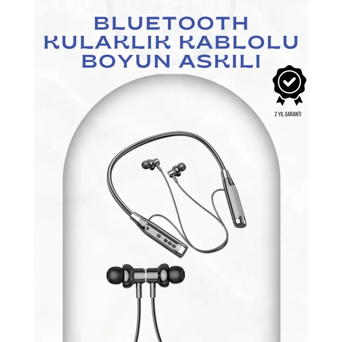  Boyun Askılı Kablosuz Kulaklık – 120 Saat Kesintisiz Müzik Keyfi