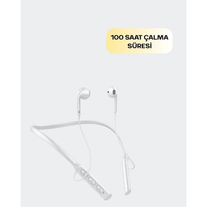  Boyun Askılı Kulaklık – 100 Saat Kullanım Süresi, Ergonomik Tasarım