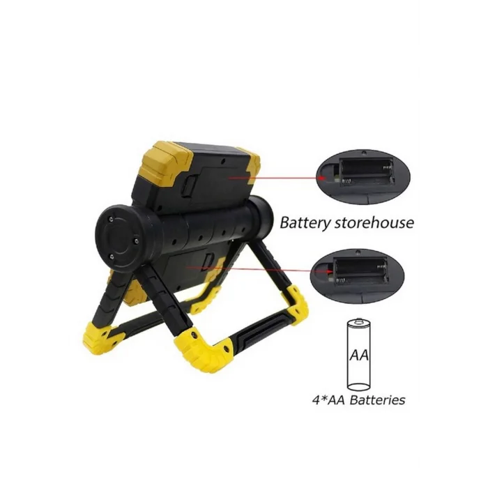 BUĞZ Br S100 30w Cob Led Usb Projektör El Feneri