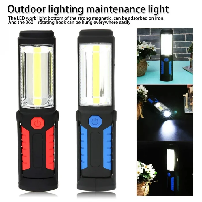 BUĞZ Br S99 Cob Led Şarj Edilebilir Mıknatıslı Çalışma Feneri