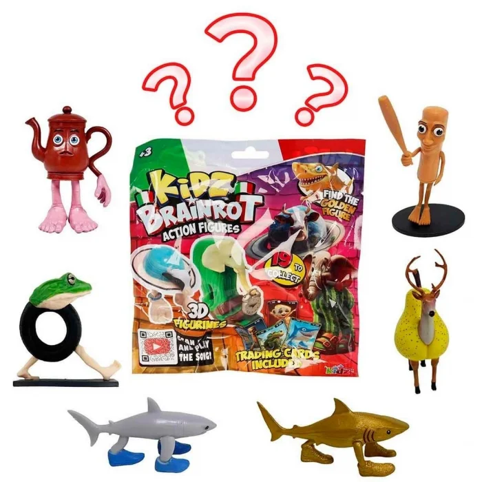 BUĞZ Brainrot 3D Sürpriz Figür Paketi